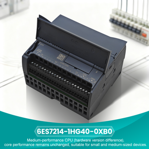 CPU Siemens 100% Original Nueva 1214 Fc SIMATIC S7-1200F 6ES7214-1HG40-0XB0 Controlador PLC Módulo de Comunicación RS485 - Product Image 1
