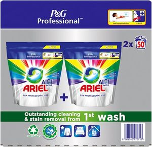 Ariel Professional Liquipods Todo en Uno Protección del Color - 2x50 Cápsulas, Paquete Doble para 100 Lavados - Product Image 5