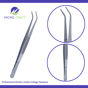 Pince à épiler dentaire professionnelle London Collage dentaire, ensemble, chirurgical, Instruments, fabricant de pinces de qualité Pakistan - Product Image 3