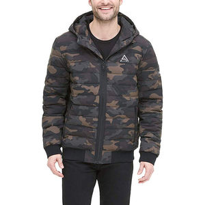 เสื้อแจ็คเก็ตพัฟเฟอร์น้ำหนักเบาแบบมีฮู้ด กันน้ำ กันลม ระบายอากาศได้ดี สีปรับแต่งได้ - Product Image 6