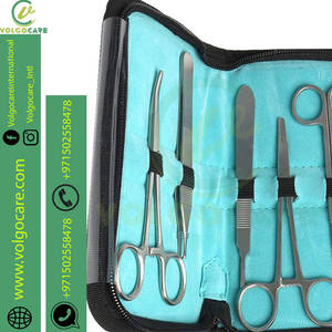 New Design Made With Stainless Steel Complete Suture Kit for Medical Students Includes <b>Silicone</b> Suture Pad <b>Tools</b> - Product Image 2