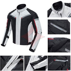 Chaqueta de Motociclista, Impermeable, Cortavientos, Transpirable, para Todas las Estaciones, Protección Completa, con Armadura - Product Image 4