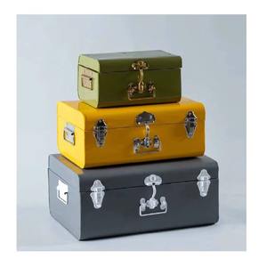 Caja de almacenamiento con forma de rectángulo azul marino, organizador decorativo Premium para dormitorio, cocina, oficina, artículos esenciales, joyería y necesidades diarias - Product Image 4