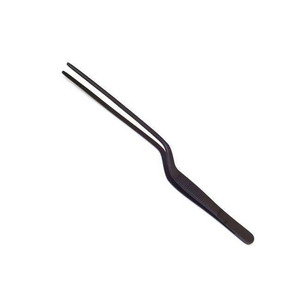 20cm Long Stainless Steel Kitchen Tongs Precision Serrated Tips Tweezers for Cooking <b>BBQ</b> Seafood & Plating for Chefs Use - Product Image 3