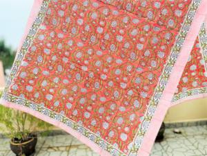 100% coton bloc imprimé Floral indien Sarong fait à la main léger plage Wrap pour les femmes Bikinis durables vêtements de plage en vrac - Product Image 6