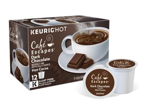 คาเฟ่ เอสเคปส์ ดาร์กช็อกโกแลต ฮอตโคโค่ แบบแคปซูลสำหรับเครื่องคัพพ์คัพ ยี่ห้อคิวริก จำนวน 72 แคปซูล - Product Image 5