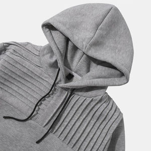 Sudadera unisex ajustada para hombre, sudadera de algodón con capucha de color personalizado, estampado de lana de invierno, novedad de 2025, calidad superior - Product Image 2