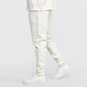 ชุดสูทกางเกงวอร์มผ้าฝ้าย100% สไตล์คลาสสิกพิมพ์โลโก้ได้ตามต้องการ,สายรัดเอวใส่ด้านข้างกางเกง - Product Image 5