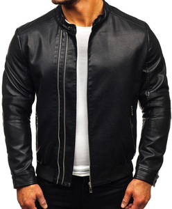 Chaqueta de Motociclista de Cuero - Cuero Vacuno de Alta Calidad - Product Image 1