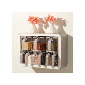 Kosova 439-C Nirvana Set di spezie 9 pezzi con Cappuccino bianco