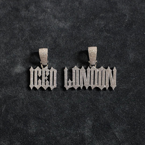 Colgante de Hip Hop cultivado en laboratorio de Plata de Ley 925 con diseño elegante para hombres, Joyería de diamantes que irradia sofisticación y glamour - Product Image 6