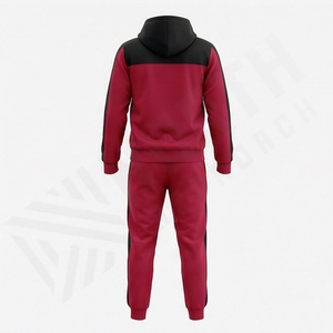 Conjunto Deportivo Personalizado para Hombre, Chaqueta con Cremallera y Logotipo en Blanco, Ropa Deportiva, Pantalones de Jogging, Pantalones Deportivos, Traje de Entrenamiento de Dos Piezas - Product Image 2