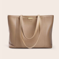 Sac fourre-tout de luxe en cuir véritable pour femme, sac à main de créateur à bandoulière, fermeture éclair ouverte, imperméable, tailles personnalisables, vente en gros