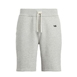 Short décontracté taille moyenne à la mode pour hommes 100% coton à séchage rapide avec poches à cordon Logo personnalisé et couleurs multiples - Product Image 1