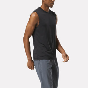2025 nouveau Design vêtements actifs coupe régulière sans manches débardeur pour hommes séchage rapide hommes débardeurs de qualité supérieure - Product Image 6