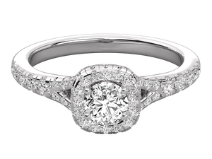 Anillo de Compromiso Único para Mujer, Diamante Cultivado en Laboratorio, Oro Sólido de 14K, Corte Brillante, Certificado IGI, Estilo Clásico, Diseño Personalizado - Product Image 5