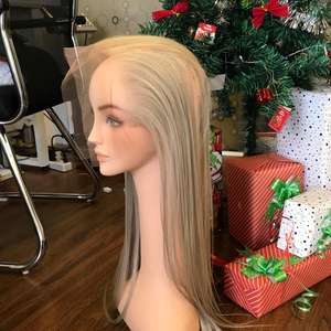 Extension de cheveux à trame frontale 13x4 Cheveux vietnamiens vierges bruts cheveux en vrac droits soyeux naturels non traités avec dentelle HD - Product Image 6