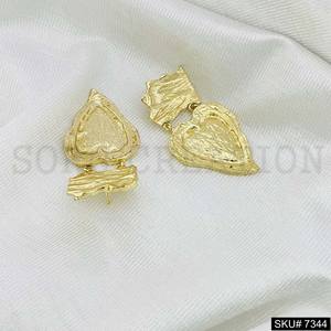 Collar chapado en oro antiguo Ropa de mujer Aspecto tradicional Latón Capa India Oro elegante Producto Premium hecho a mano - Product Image 2