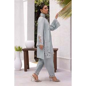 Hiba Lässiges Chiffon-Hemd und Dupatta-Set - Product Image 6