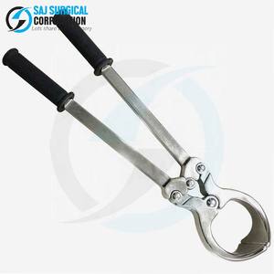 Empuñadura ergonómica de acero inoxidable con mango largo de alta calidad para una gestión ganadera precisa y humana - Product Image 2