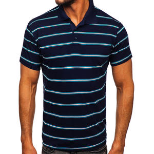 Patrón sólido personalizado de los hombres Golf para Polos Streetwear Casual moda verano transpirable ropa al aire libre Etiqueta Privada Top - Product Image 1
