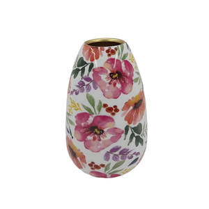 Wholesale <b>Set</b> <b>of</b> <b>3</b> Unique Iron Flower <b>Vase</b> Decal Enamel Finished Small Size for Living Room & Tabletop Decor Handmade Customize - Product Image 2