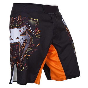 Pantalones Cortos de Lucha MMA, Pantalones Cortos de Boxeo, Diseño Personalizado, Sin Marca, Fabricados por HULK Enterprises - Product Image 2