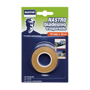 Nastro Biadesivo Trasparente 10x15mm. - Product Image 1