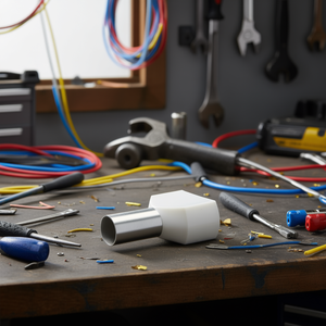 ปลอกหุ้มสายไฟคู่ Knipex พร้อมปลอกพลาสติก 200 ปลอกต่อแพ็ค สำหรับสายเคเบิลและสายไฟ - Product Image 3