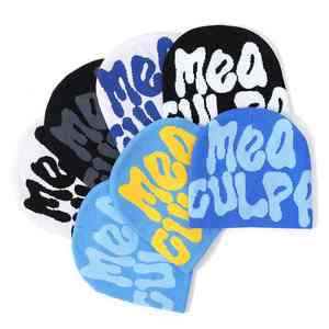 หมวกไหมพรมโมแฮร์ทำด้วยมือสำหรับทั้งชายและหญิงผ้าถักนิตติ้งให้รู้สึกสบายน้ำหนักเบาออกแบบมาสำหรับทั้งชายและหญิง - Product Image 4