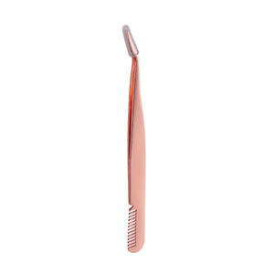 High Quality Pointed Tip Eyelash <b>Tweezers</b> Kit Popular Full Strip Logo Applicator <b>Tweezers</b> for Eyelash Extension Tools - Product Image 4