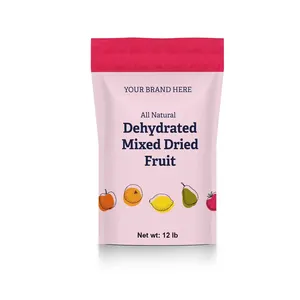 Private Label All Natural Dehydrated Mixed Dried Fruit 12 Pfund gluten frei Made in USA White Label Services