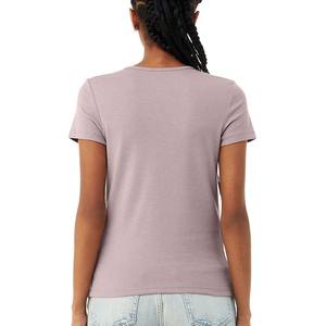 Camiseta de Manga Corta para Mujer, Camiseta Triblend de Verano al por Mayor - Product Image 3