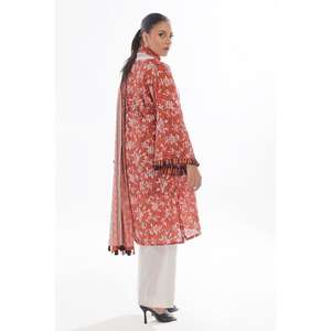 Traje de 3 Piezas para Mujer, Color Marrón, Sin Costuras, Material de Muselina Transpirable con Decoración de Borlas - Product Image 6