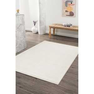 Alfombra Kilim Crema de Rugs Depot, Tejido Plano, Estilo Bohemia BH004, 100% Polipropileno, No Desprende Pelusa, Fácil de Limpiar, Duradera, para Dormitorio o Estudio - Product Image 1