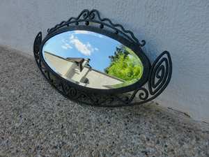 Silver mosaic <b>mirror</b>,<b>round</b> mosaic <b>mirror</b> - Product Image 2