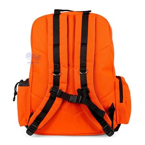 FAMU Florida A&M University Classic Unisex Anti-Theft Corduroy <b>Laptop</b> <b>Backpack</b> Zipper Closure Softback Design Letter Pattern - Product Image 2