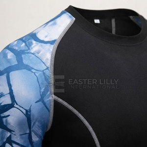 Rashguard BJJ para hombre, el más vendido, a la moda, elástico, para gimnasio, hecho en Pakistán. - Product Image 6