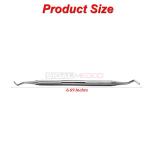 Sondas dentales profesionales de ortodoncia dental al por mayor relleno de 6,69 pulgadas 719 instrumentos médicos de acero inoxidable de alta calidad - Product Image 3