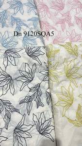 Tissu de coton pur Kora élégant de haute qualité léger fluide et polyvalent pour les robes de mode écharpes tenues de soirée - Product Image 3