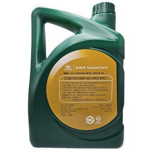 05200-00640 diésel, 0W-30 / C2, 'ECO PREMIUM' [Hyundai Kia / Mobis] - Product Image 3