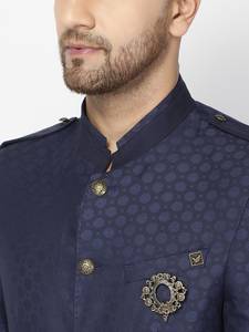 Lujo más tamaño esmoquin abrigo chaleco trajes y Blazer pantalón hombres boda negocios novio traje 3 piezas hombres trajes elegante vestido Formal hombres - Product Image 3