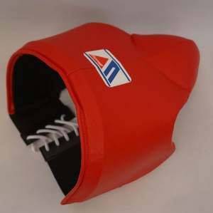 Garde d'aine de boxe de haute qualité avec logo personnalisé en cuir PU pour MMA Kickboxing Muay Thai Training Gym Essential - Product Image 3