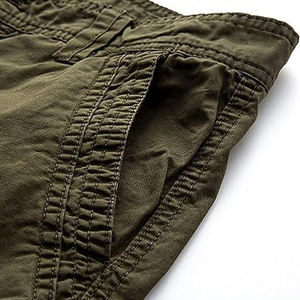Pantalones cortos cargo Pantalones cortos casuales con múltiples bolsillos para hombres Precio al por mayor Pantalones cortos cargo de color verde POR INDUSTRIAS VIKY - Product Image 5