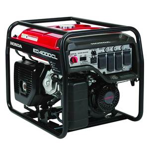 Générateur d'essence portable reconditionné EG4000CLAN-R de 4000 watts, 196 cm³, réservoir de 8,3 L, avec détecteur de CO, 60 Hz, démarrage par lanceur, conforme EPA - Product Image 1