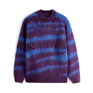 Suéter de mohair de algodón 100% para hombre, ropa de invierno de la mejor calidad, color y estilo personalizados, gran oferta, transpirable y elegante - Product Image 1