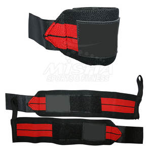 Poignets de gymnastique de sécurité en néoprène de taille personnalisable Bandes de main rembourrées confortables pour l'haltérophilie et l'entraînement - Product Image 2