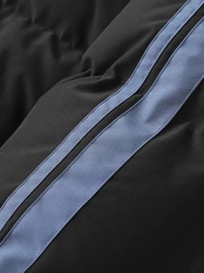 Vestes pour hommes de haute qualité manteaux coupe-vent automne hiver bombardiers multi-poches, avec capuche col montant moto - Product Image 5