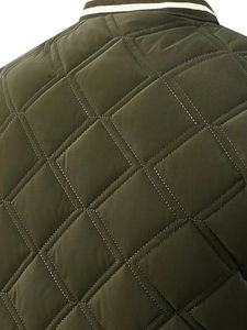 เสื้อแจ็กเก็ตที่หลากหลายผ้าฟลีซสไตล์เท่ๆระบายอากาศได้ดีด้านหน้าผ้าคอตตอนปรับแต่งได้ - Product Image 5