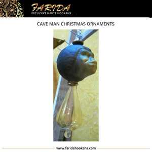 Vente chaude De Luxe En Verre Figurine De Noël Conception Unique Égyptien Cave Homme Arbre Ornement À La Main Artisans Égyptiens 7-10cm - Product Image 4